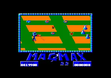 Mag Max (UK) (1986) (Trainer) screen shot game playing